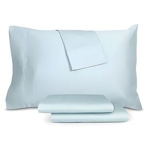 Austin Home LIGHT BLUE Prescott Egyptian 1000 Thread Count 4 Pc. Sheet Set, King